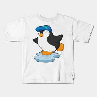 Penguin Pupil Cap School Kids T-Shirt